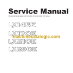 Hitachi LX145E-2, LX170E-2, LX210E-2, LX290E-2 Service Manual