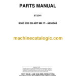 BELL B50D 6X6 SS ADT Mk VI Parts Manual