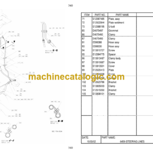 Hitachi EH1100 423LD Parts Catalog