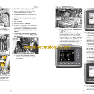 Tigercat 630D Skidder Service Manual (6303001 – 6304000) (35006A)