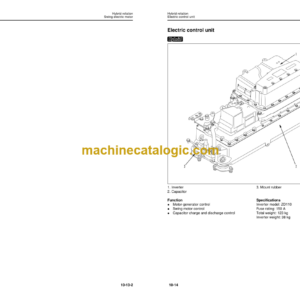 Komatsu HB205-1 HB215LC-1 ecot3 Hydraulic Excavator Shop Manual (SEN05393-10)