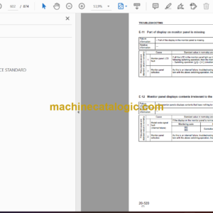 Komatsu PC200, PC200LC-7, PC220, PC220LC-7 Hydraulic Excavator Shop Manual (SEBM024319)