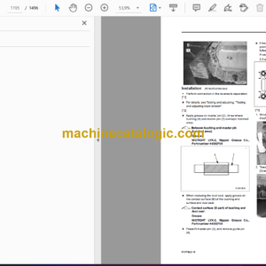 Komatsu PC170LC-10 Hydraulic Excavator Shop Manual (SEN06367-05)