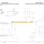 Hitachi EH4500-2, EH5000 TS22001 Rigid Dump Truck Dimensions Manual