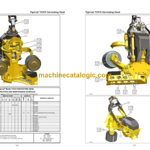 Tigercat TH570 Harvesting Head Service Manual (5700101 – 5701000) (45354AENG)