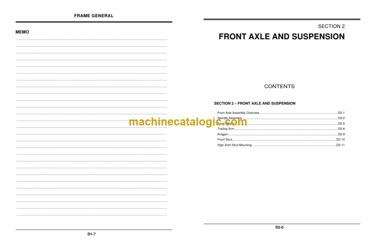 Hitachi EH4500-2, EH5000 TS22001 Rigid Dump Truck Dimensions Manual
