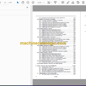 Komatsu PC4000E-6 Hydraulic Mining Shovel Assembly Manual (AM08234up-EN-3)