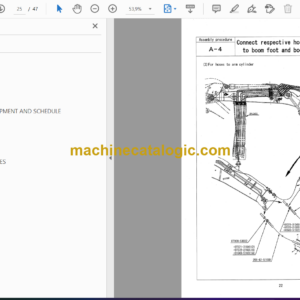 Komatsu PC400LC-6 Hydraulic Excavator Field Assembly Instruction (GEN00005-00)