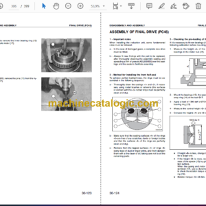 Komatsu PC10-7, PC20-7, PC30-7, PC45-1 Hydraulic Excavator Shop Manual (WEBMPC1000)