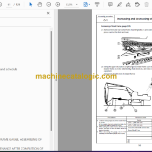 Komatsu PC490LC-10 Hydraulic Excavator Field Assembly Instruction (GEN00109-02)