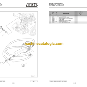 BELL B50D 6X6 SS ADT Mk VI Parts Manual