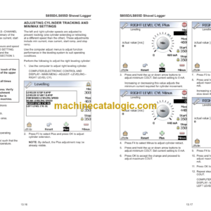 Tigercat LS855D Shovel Logger Service Manual (85502001 – 85503000) (45588AENG)