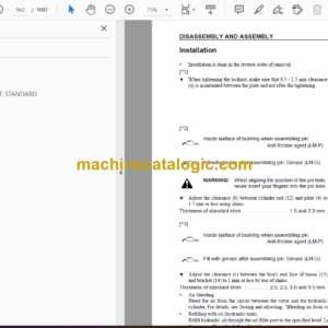 Komatsu PC300LC-8 PC300HD-8 Hydraulic Excavator Shop Manual (CEBM018703)