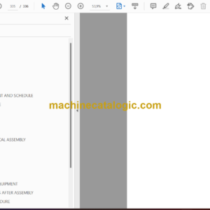 Komatsu PC2000-8 Hydraulic Excavator Field Assembly Instruction (GEN00060-19)