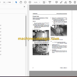 Komatsu PC290LC-8 PC290NLC-8 Hydraulic Excavator Shop Manual (UEN00001-04)