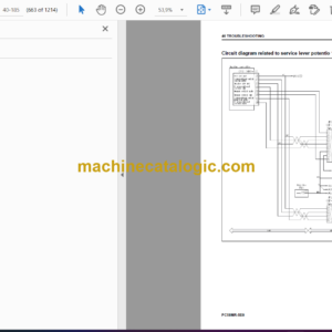 Komatsu PC58MR-5E0 Hydraulic Excavator Shop Manual (WENBM00240)