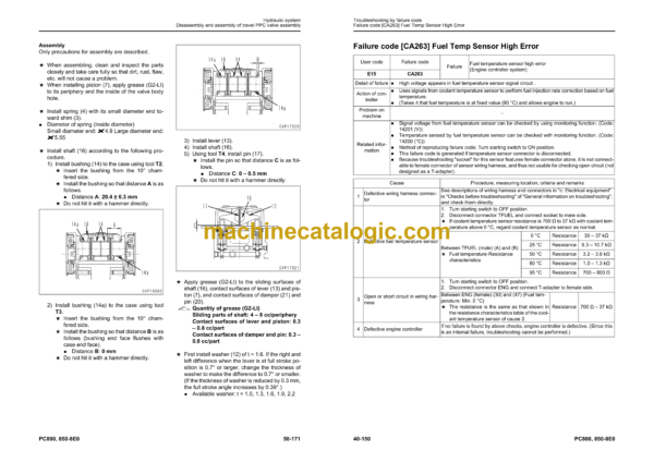 Komatsu PC800-8E0 PC800LC-8E0 PC800SE-8E0 PC850-8E0 PC850SE-8E0 Hydraulic Excavator Shop Manual (UEN05276-00)