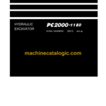 Komatsu PC2000-11E0 Hydraulic Excavator Shop Manual (SEN06889-06)