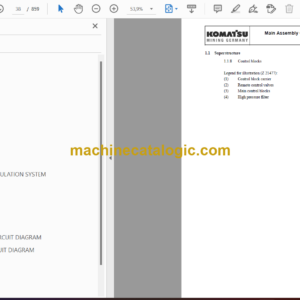 Komatsu PC4000-6 Hydraulic Excavator Shop Manual (SMPC40008172)