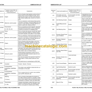 Komatsu PC210-11E0 PC210LC-11E0 PC210NLC-11E0 PC230NHD-11E0 Hydraulic Excavator Shop Manual (UENBM00541)