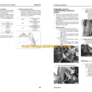 Komatsu PC400-8 PC400LC-8 PC450-8 PC450LC-8 Hydraulic Excavator Shop Manual (SEN02223-22)