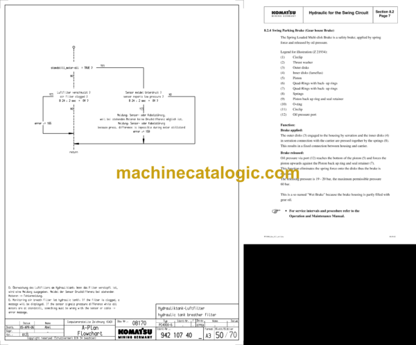 Komatsu PC4000-6 Hydraulic Excavator Shop Manual (SMPC40008172)