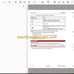 Komatsu PC8000E-11 Hydraulic Mining Excavator Shop Manual (12121-xE-GB-0)