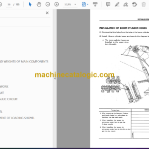 Komatsu PC1250-7 PC1250SP-7 PC1250LC-7 Hydraulic Excavator Field Assembly Manual (SEAW003703)