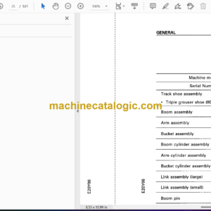 Komatsu PC200-6 Hydraulic Excavator Shop Manual (SEBM010201K)