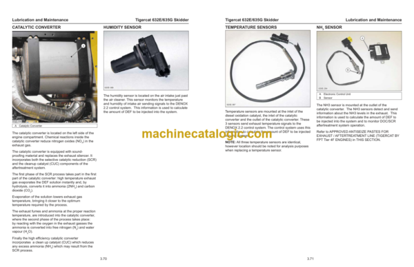 Tigercat 632E Skidder Service Manual (6320101 - 6320300) (47997AENG)