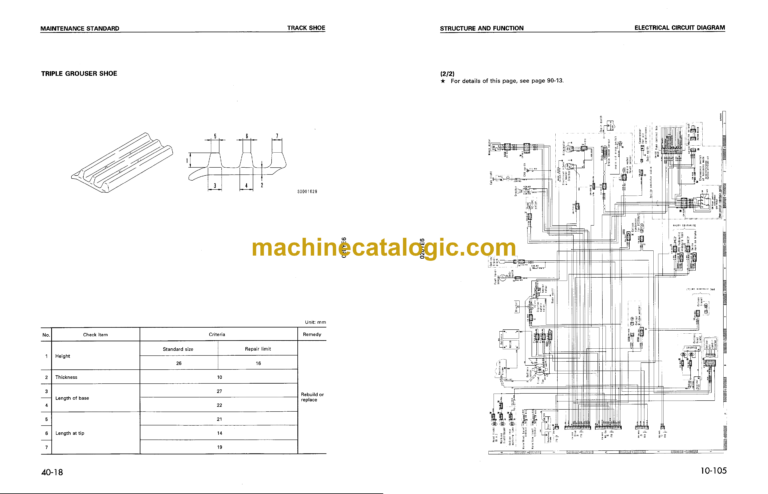 Komatsu PC200-6 Hydraulic Excavator Shop Manual (SEBM010201K)