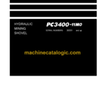 Komatsu PC3400-11M0 Hydraulic Excavator Field Assembly Manual (GEN00237-03)