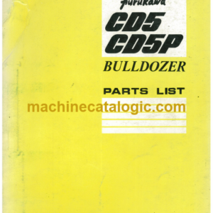 Hitachi CD5, CD5P Bulldozer Parts Catalog