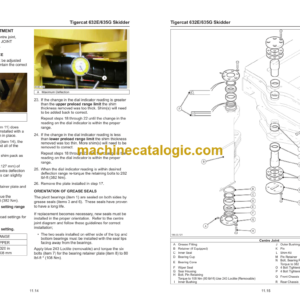 Tigercat 635G Skidder Service Manual (6353001 – 6353200) (47997AENG)