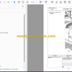 Komatsu PC500LC-10M0 PC500LC-10R Hydraulic Excavator Field Assembly Manual (GEN00181-01)