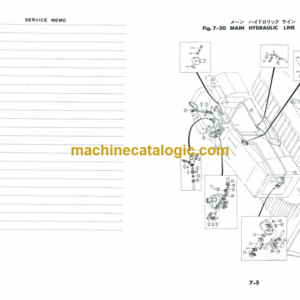 Hitachi CD5, CD5P Bulldozer Parts Catalog