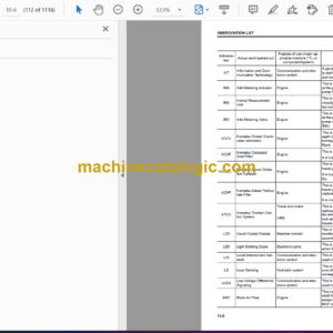 Komatsu PC45MR-5M0 PC55MR-5M0 Hydraulic Excavator Shop Manual (WENBM00100)