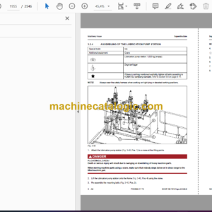 Komatsu PC5500-11 T4 Hydraulic Mining Excavator Shop Manual (15181-xD-GB-0)