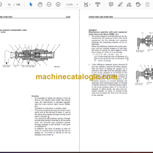 Komatsu PC340-6K PC340LC-6K PC340NLC-6K Hydraulic Excavator Shop Manual (UEBM000901)