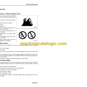 Komatsu PC138E-11 Hydraulic Excavator Shop Manual (SEN06979-01)