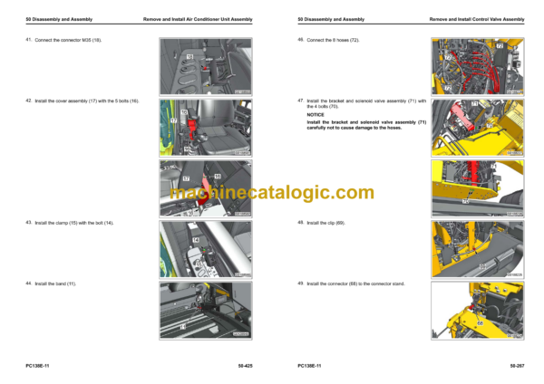 Komatsu PC138E-11 Hydraulic Excavator Shop Manual (SEN06979-01)