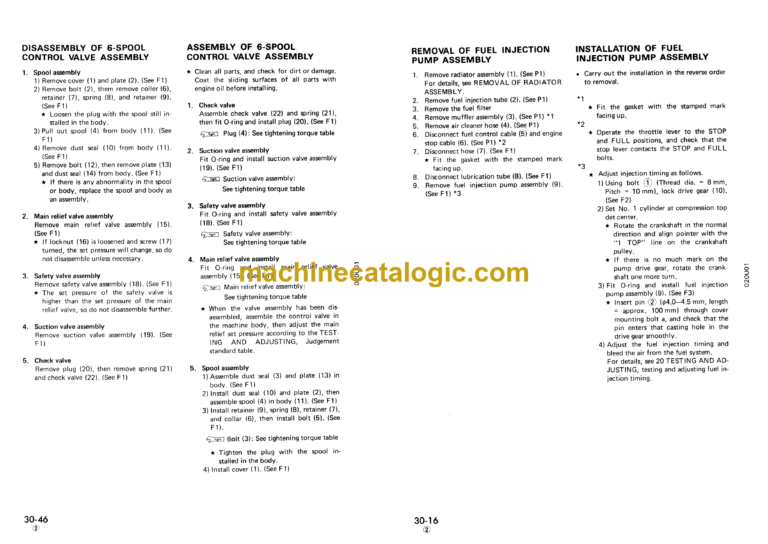 Komatsu PC50UU-1 Hydraulic Excavator Shop Manual (SEBM020U0104)
