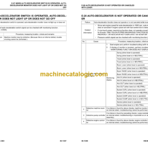 Komatsu HB365LC-3, HB365NLC-3 Hydraulic Excavator Shop Manual (UENBM00640)