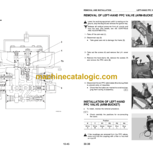 Komatsu PC35R-8 PC45R-8 Hydraulic Excavator Shop Manual (WEBM003000)