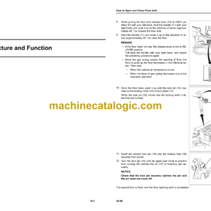 Komatsu PC45MR-5 PC55MR-5 Hydraulic Excavator Shop Manual (SEN06574-14)