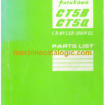 Hitachi CT5B, CT5Q Crawler Shovel Parts Catalog