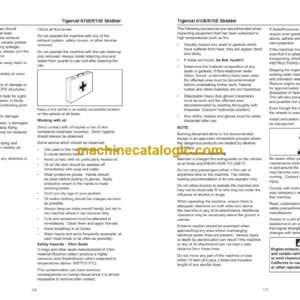 Tigercat 615E Skidder Service Manual (6151001 – 6151500) (44477AENG)