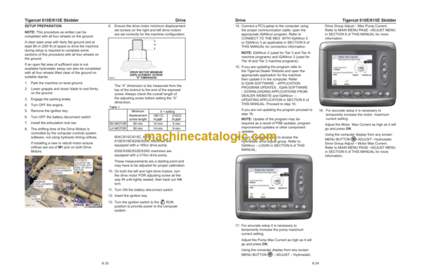 Tigercat 615E Skidder Service Manual (6151001 - 6151500) (44477AENG)