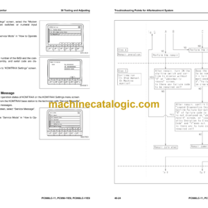 Komatsu PC900LC-11 PC950-11E0 PC950LC-11E0 Hydraulic Excavator Shop Manual (SEN06968-02)