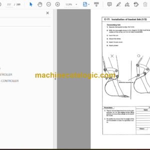 Komatsu PC1800-6 Galeo Hydraulic Excavator Field Assembly Manual (SEAW003503)